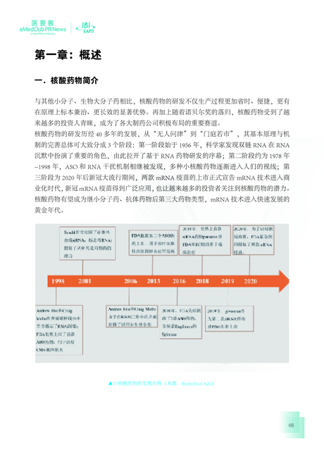 医麦客:2023-2024年mRNA与小核酸药物发展白皮书
